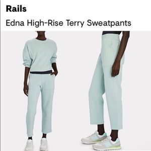 Rails Edna High Rise Sweatpants Green Medium